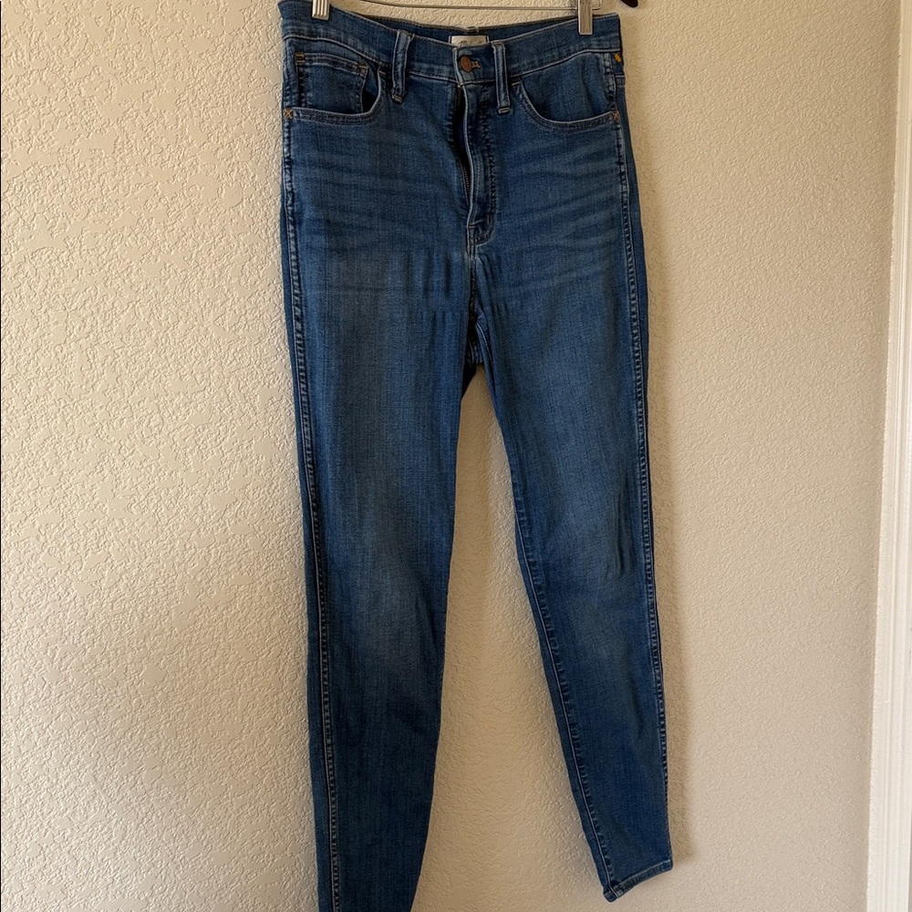 Madewell Sz 28T Women's Blue Skinny Jeans